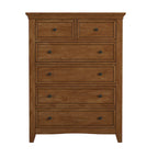 Commode de rangement modulaire en bois à 5 tiroirs