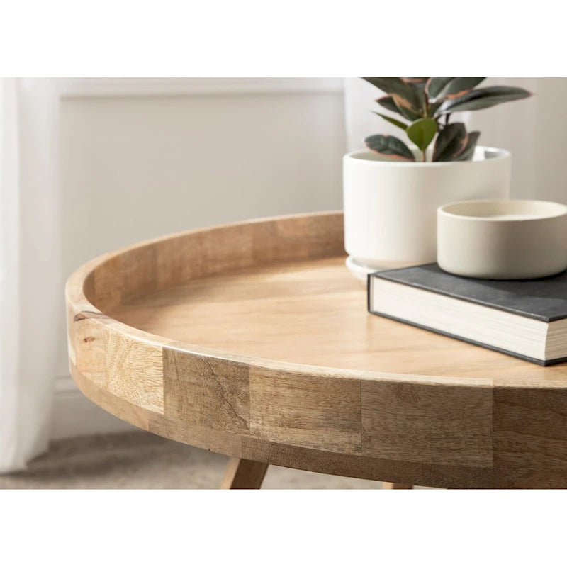 Table basse ronde de 30 pouces