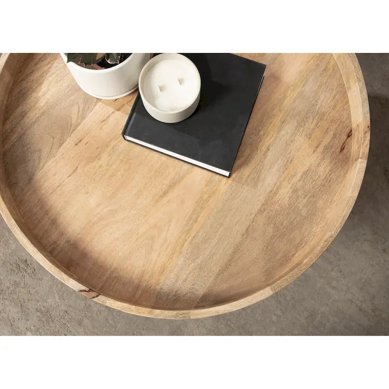 Table basse ronde de 30 pouces