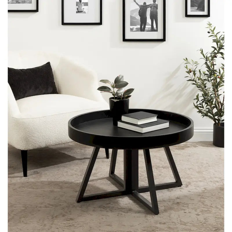 Table basse ronde de 30 pouces