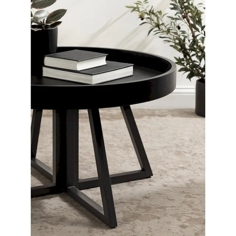 Table basse ronde de 30 pouces