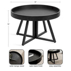 Table basse ronde de 30 pouces