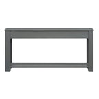 Console Table de Canapé avec Tiroirs de Rangement et Étagère Inférieure