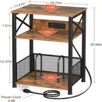 Meuble tourne-disque avec station de charge